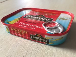 tin of anchovies