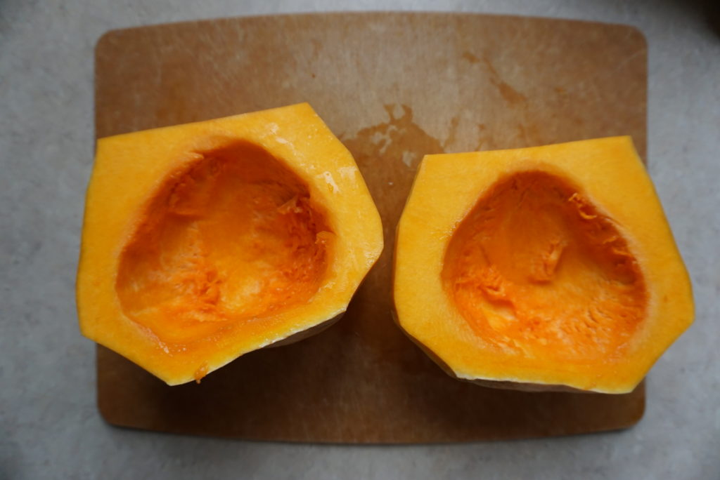 How to peel and chop a butternut squash