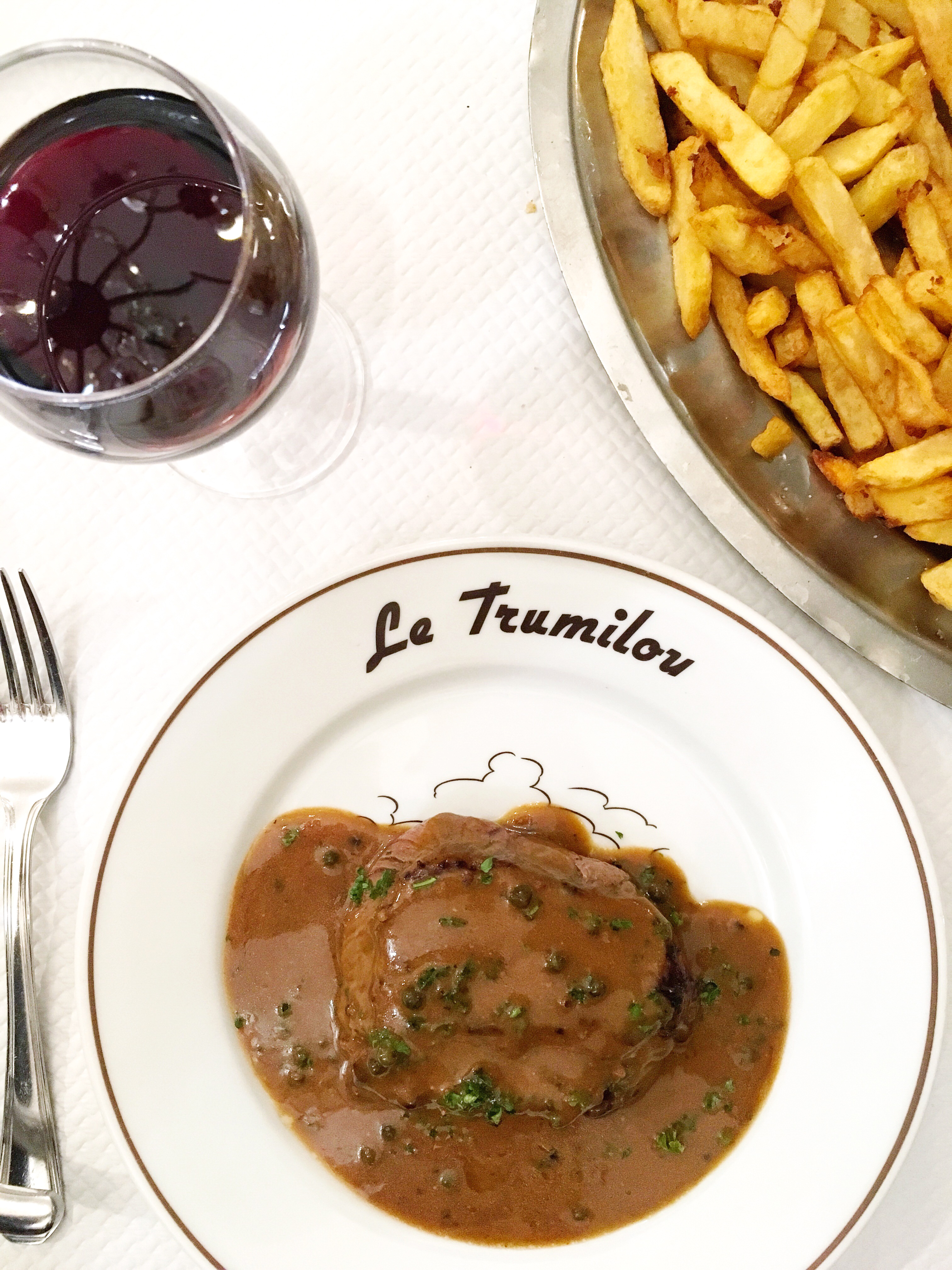 Trumilou restaurant Paris travel guide