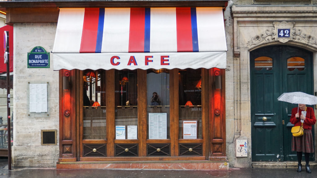 Left Bank café Paris travel food restaurant guide